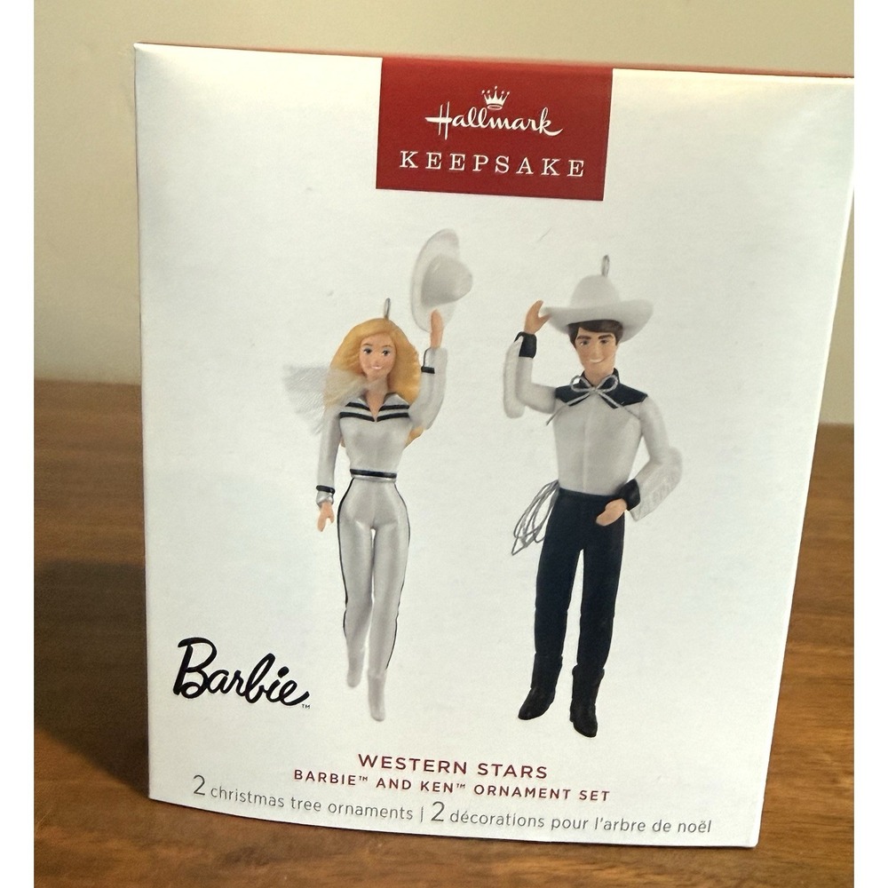 Hallmark Keepsake 2025 Barbie & Ken Western Stars New